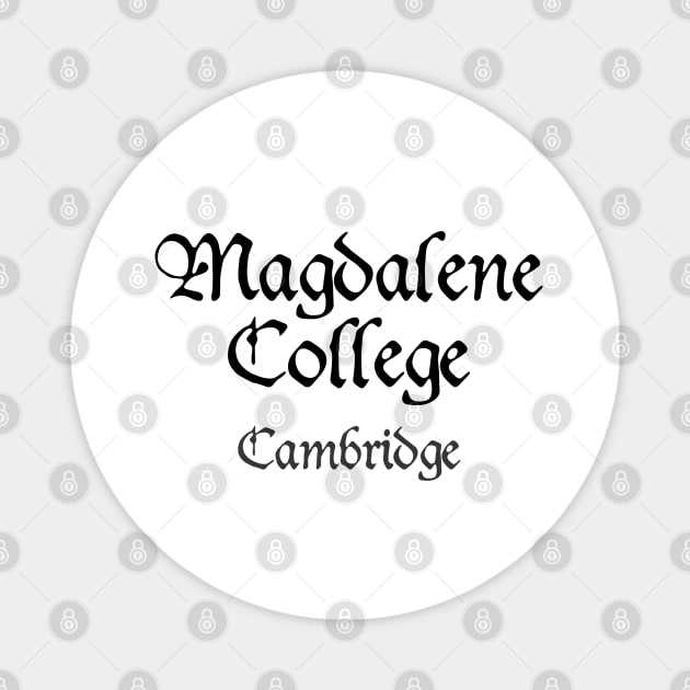 Cambridge Magdalene College Medieval University Magnet by RetroGeek